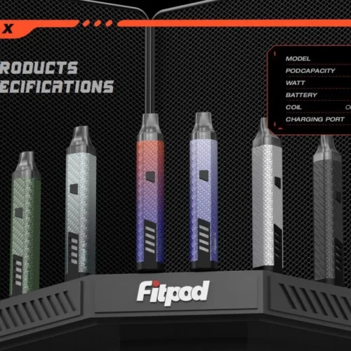 FITPOD X SLYEEK 3 斯萊克三代｜雙擊發｜OLED 智控｜5-20W 可調功率小煙主機