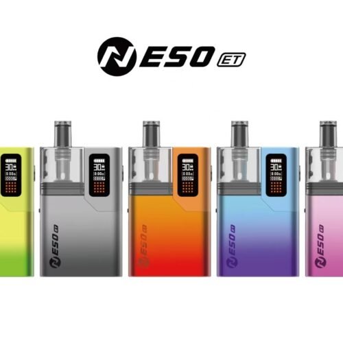 RINCOE NESO ET 主機 1400mAh 可調功率 OLED RINCOE NESO ET 注油式電子煙主機 5-30W RINCOE NESO ET 主機 側面注油 側進氣設計