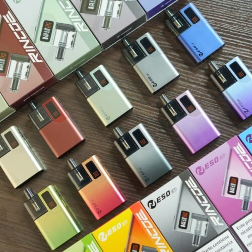 RINCOE NESO ET 主機 1400mAh 可調功率 OLED RINCOE NESO ET 注油式電子煙主機 5-30W RINCOE NESO ET 主機 側面注油 側進氣設計
