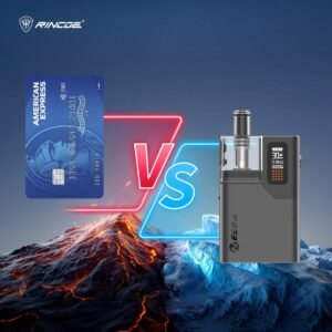 RINCOE NESO ET 主機 1400mAh 可調功率 OLED RINCOE NESO ET 注油式電子煙主機 5-30W RINCOE NESO ET 主機 側面注油 側進氣設計