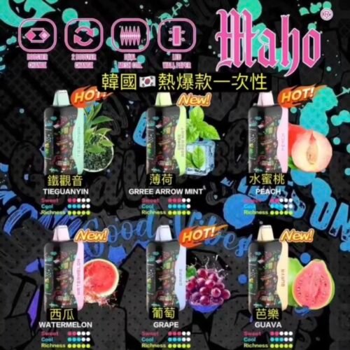 Bia 35000口拋棄式電子煙主打超大口數與雙口味切換設計，搭載 850mAh 電池與三段煙霧模式，可依使用習慣自由調整口感與煙霧量，適合長時間使用與外出攜帶。